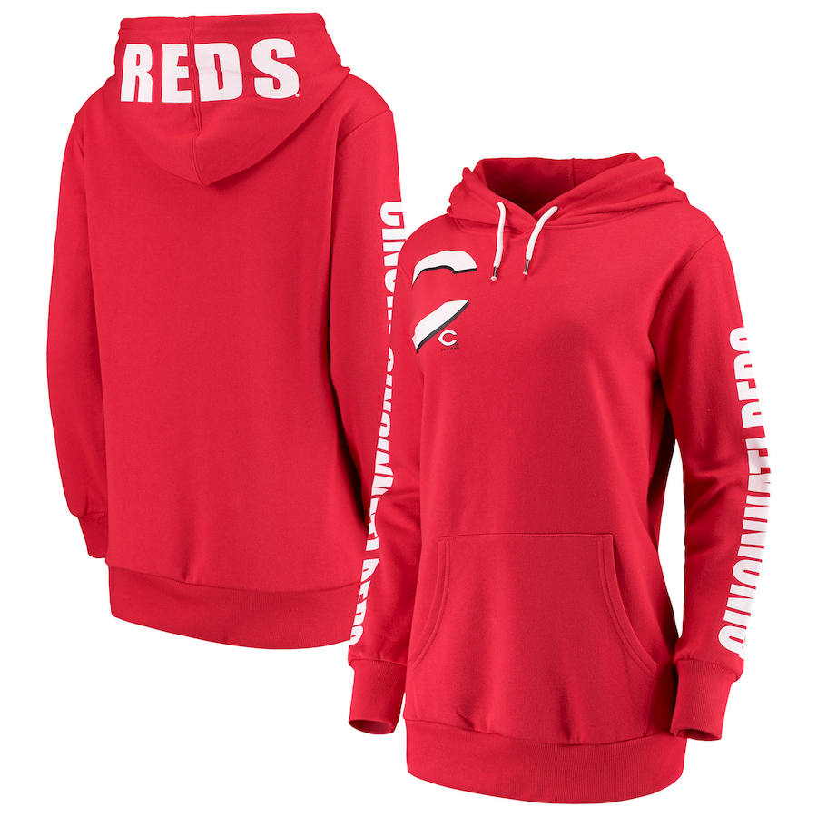Women Cincinnati Reds G III 4Her by Carl Banks 12th Inning Pullover Hoodie Red,We sell and wholesale Women Cincinnati Reds G III 4Her by Carl Banks 12th Inning Pullover Hoodie Red on line form chian!
